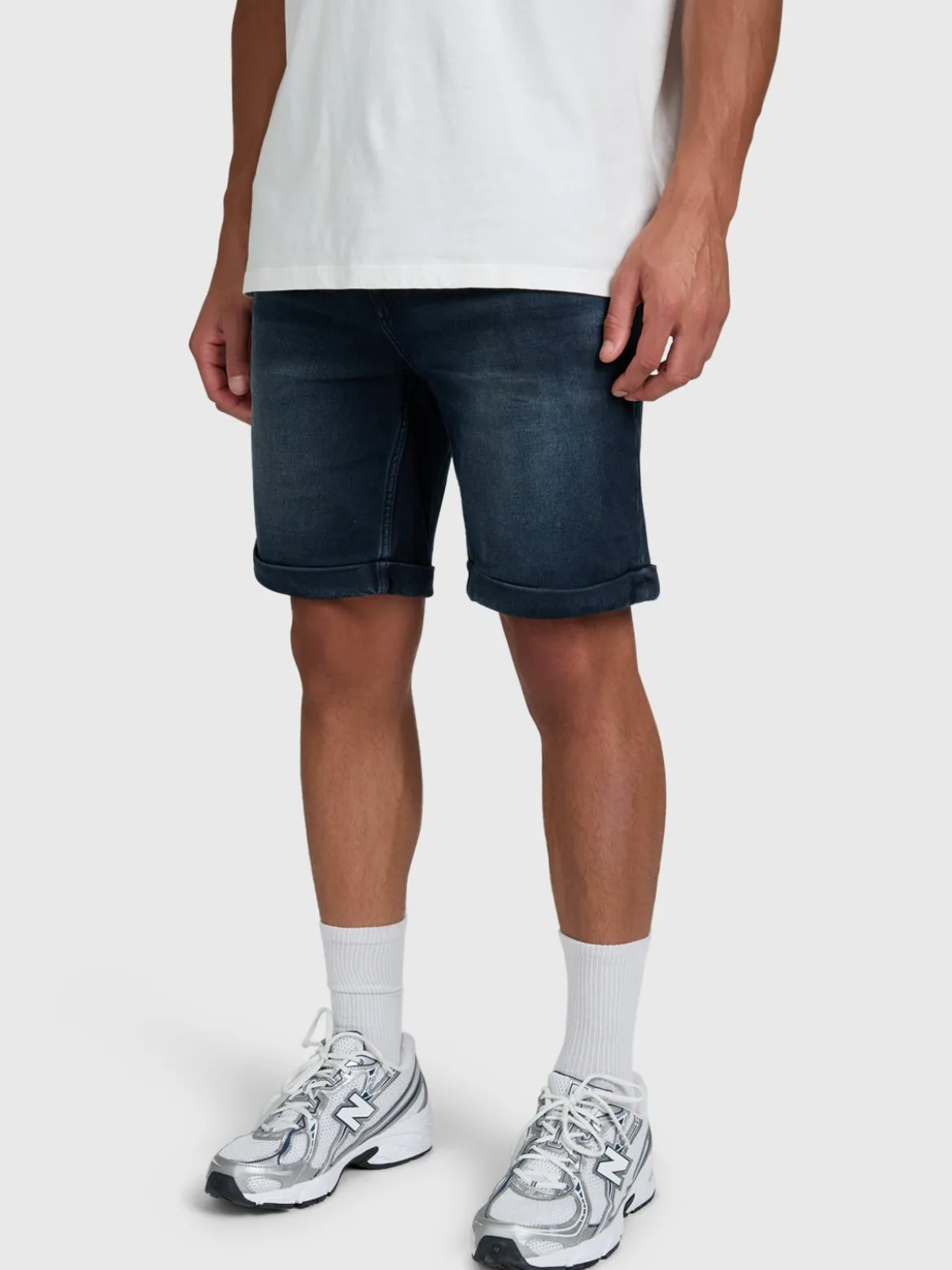 Hangtime Heren Jog Jeans | Dark Denim