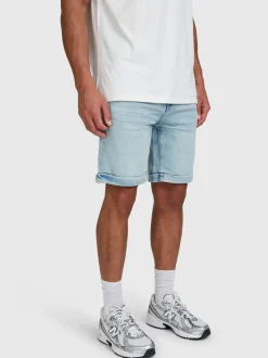 Hangtime Heren Jog Jeans | Summer Blue Denim