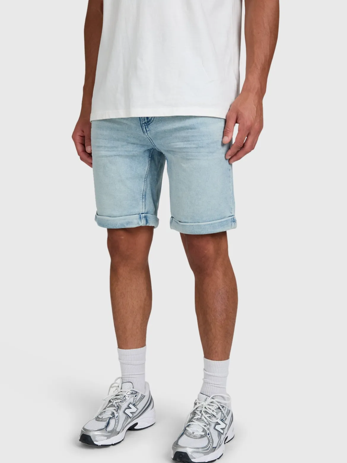 Hangtime Heren Jog Jeans | Summer Blue Denim