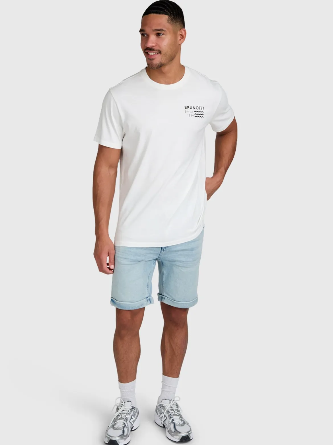 Hangtime Heren Jog Jeans | Summer Blue Denim