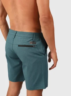 Harret Heren Hybrid Short | Groen