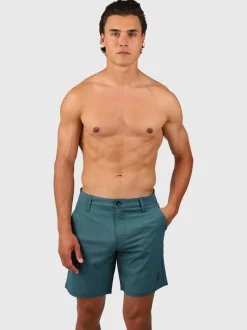 Harret Heren Hybrid Short | Groen