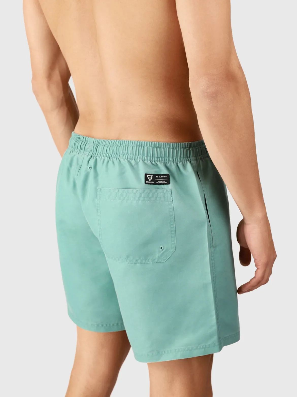 Helios Heren Zwemshort | Bottle Green