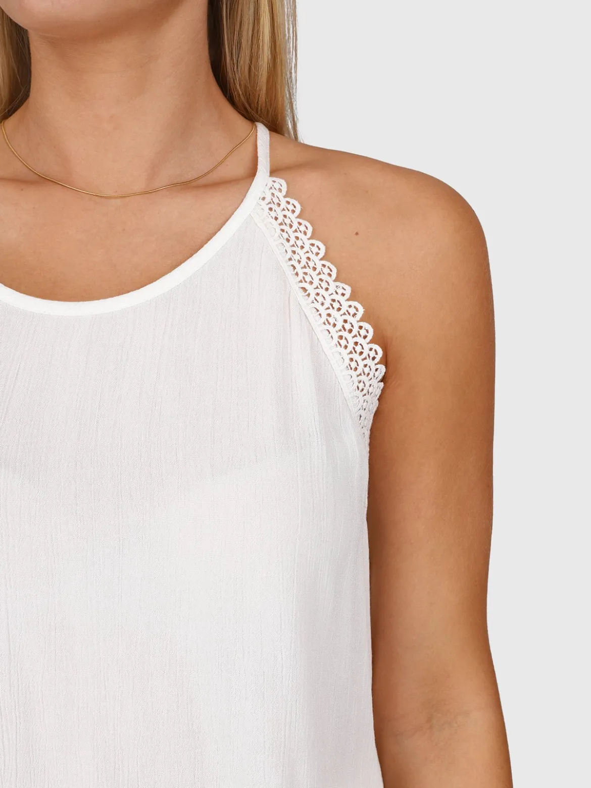 Hellenah Dames Top | Snow