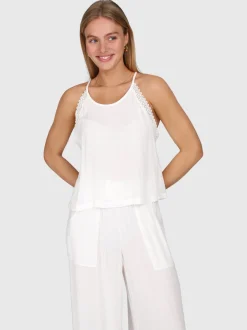 Hellenah Dames Top | Snow