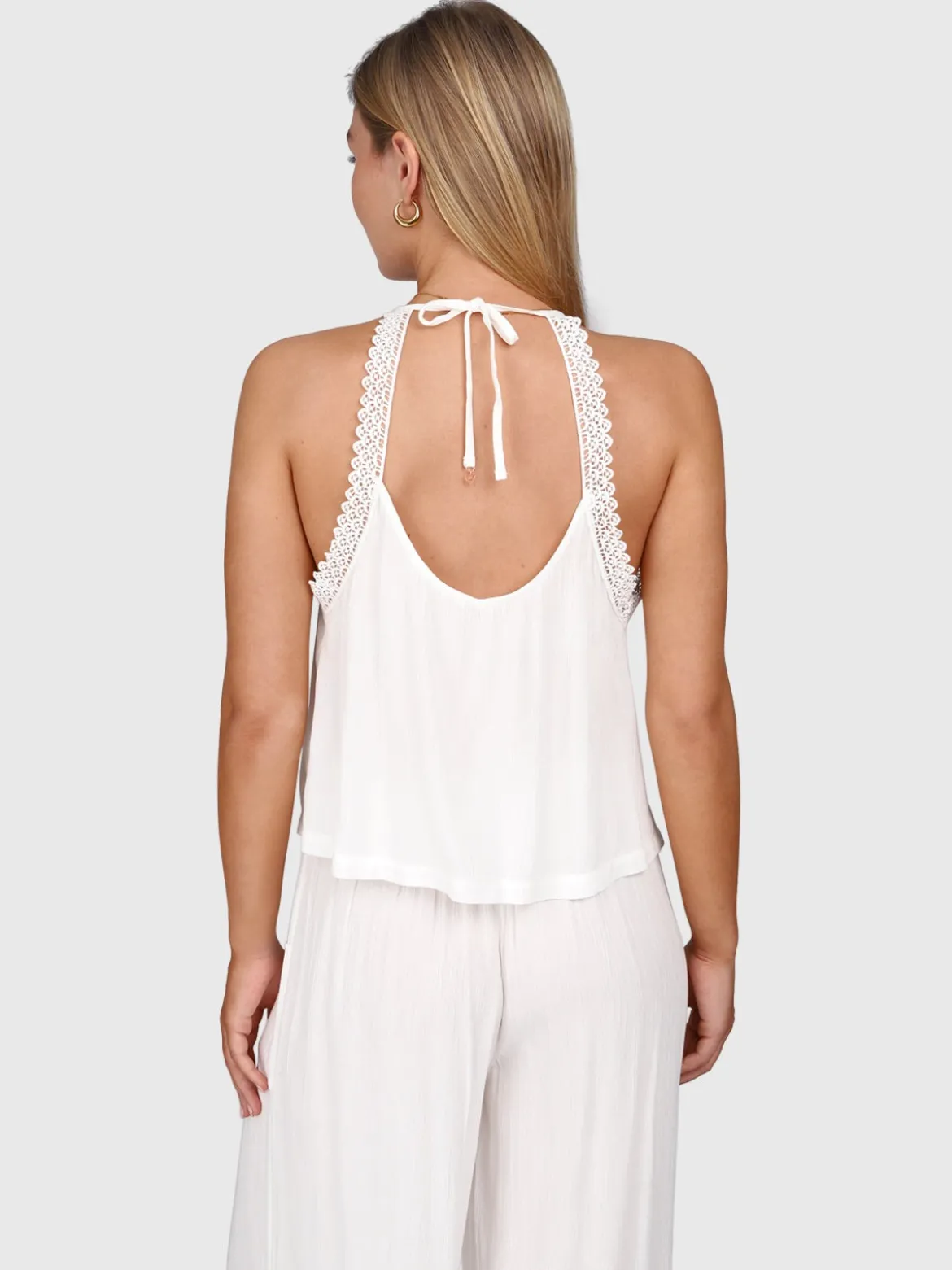 Hellenah Dames Top | Snow