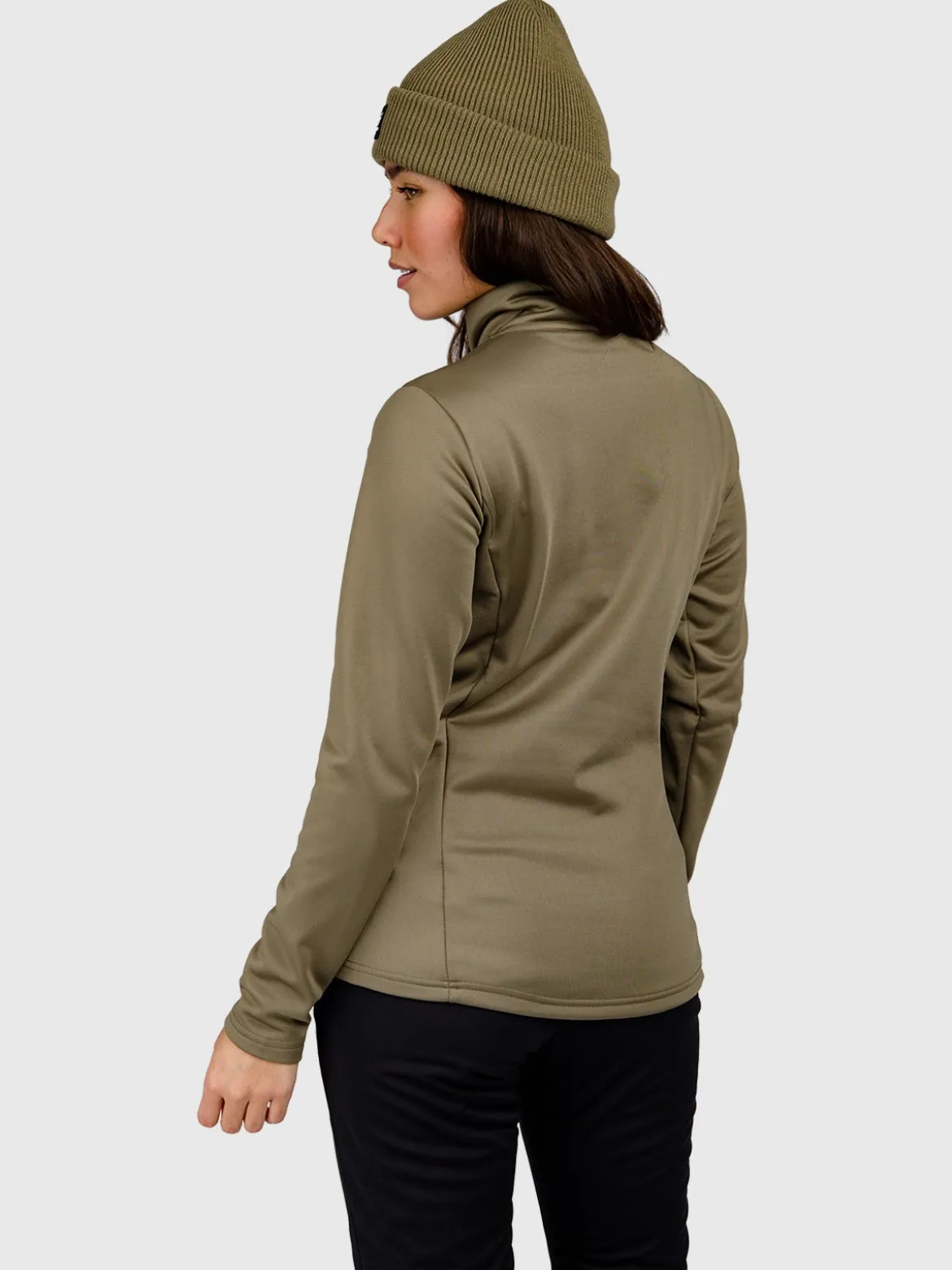 Heronne Dames Fleece | Dusky Green