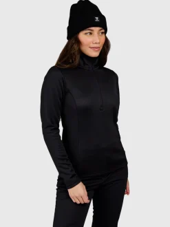 Heronne Dames Fleece | Zwart
