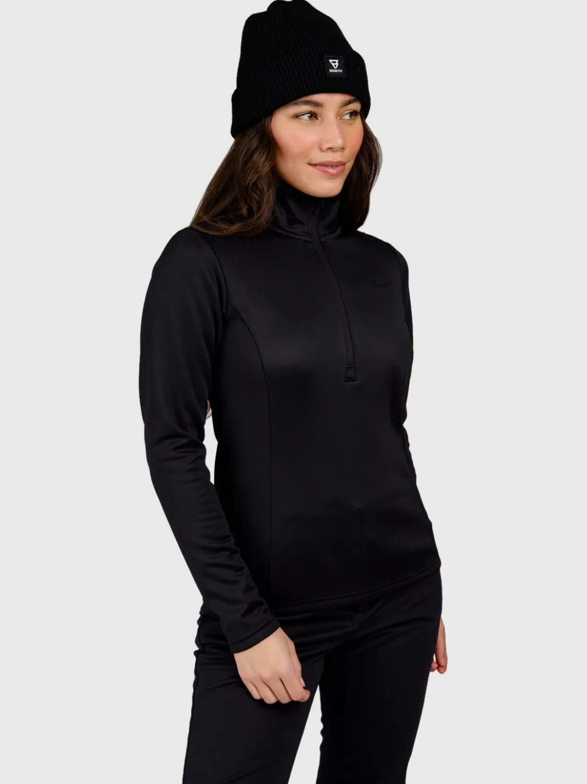 Heronne Dames Fleece | Zwart