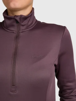 Heronne Women Fleece | Raisin