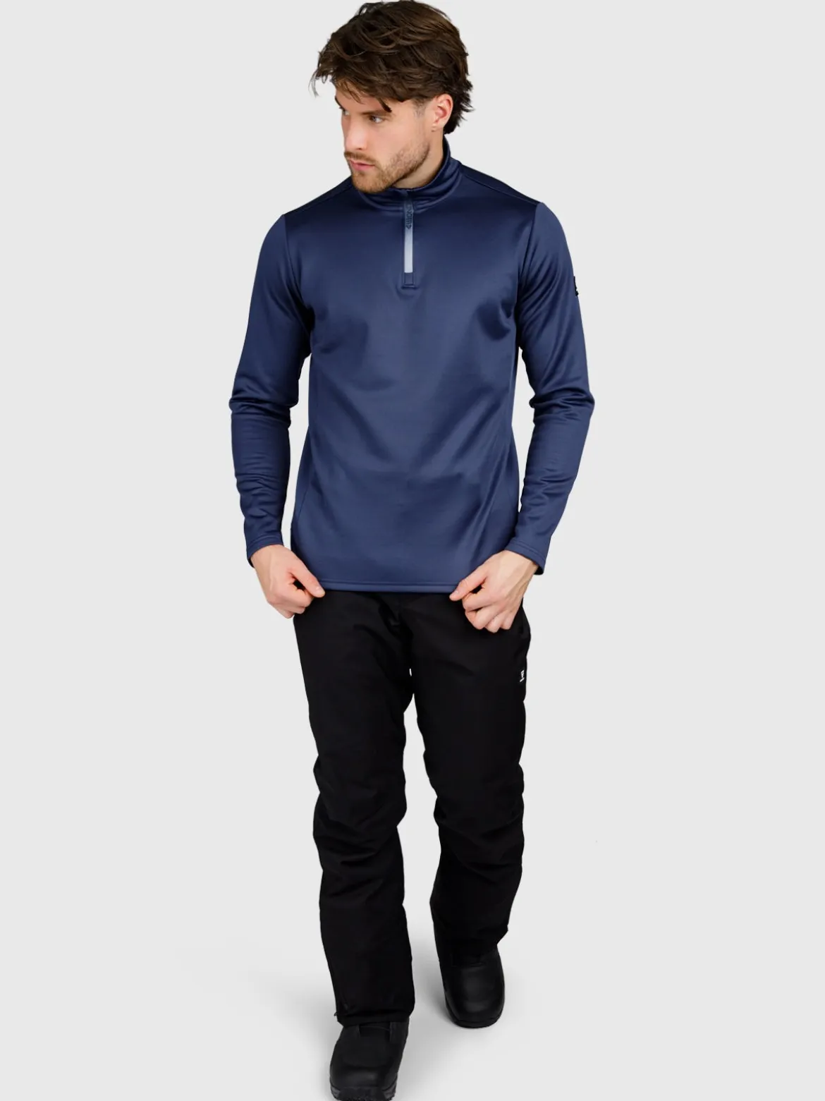 Heros Heren Fleece | Indigo Blue