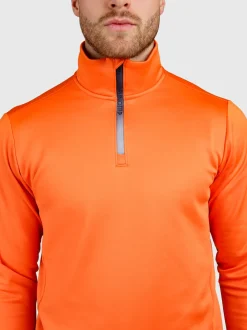 Heros Heren Fleece | Punch Orange