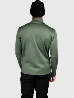 Heros Heren Fleece | Vintage Green
