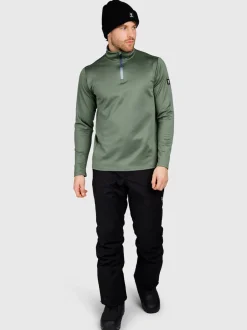 Heros Heren Fleece | Vintage Green