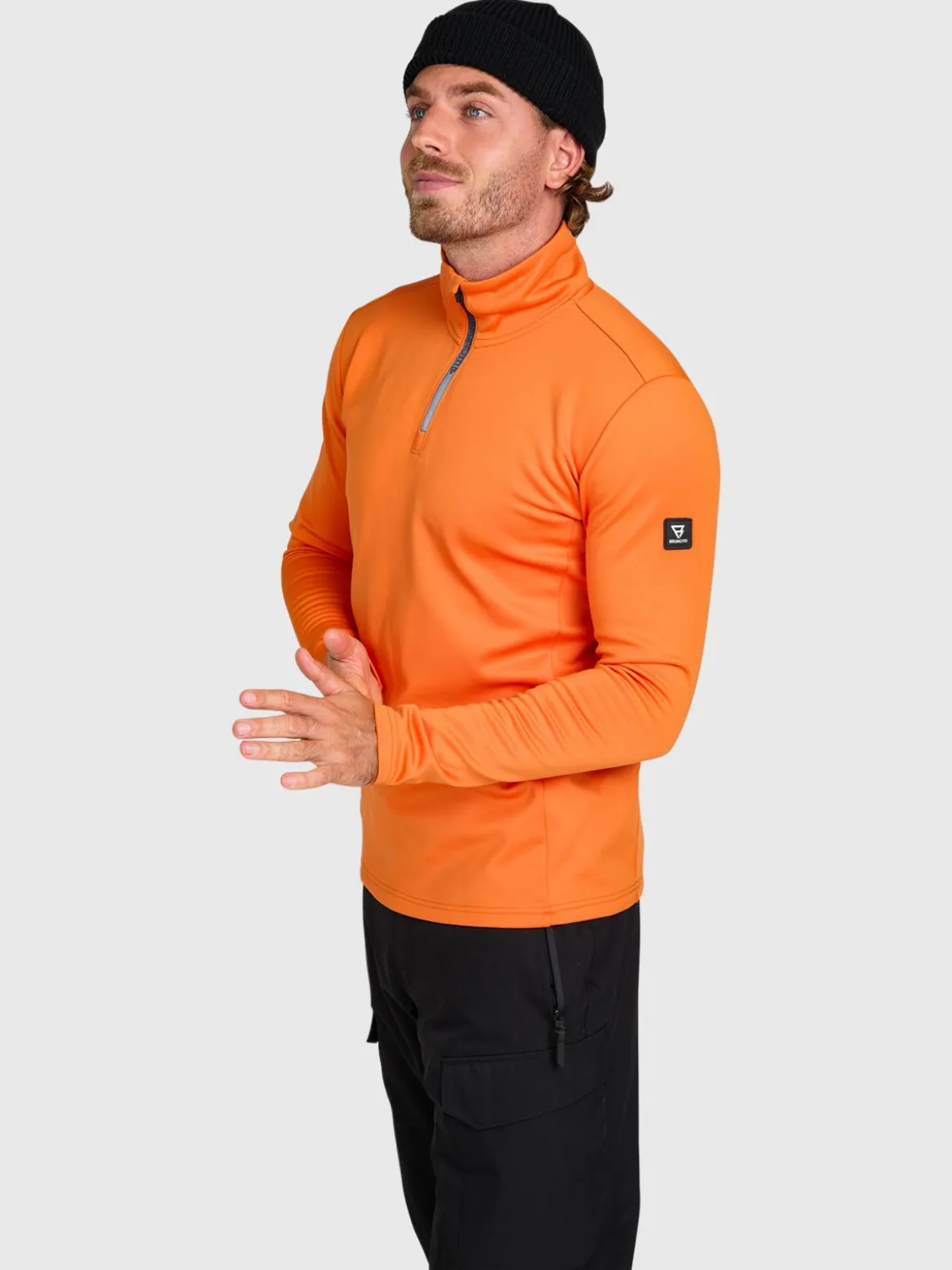 Heros Men Fleece | Pumpkin