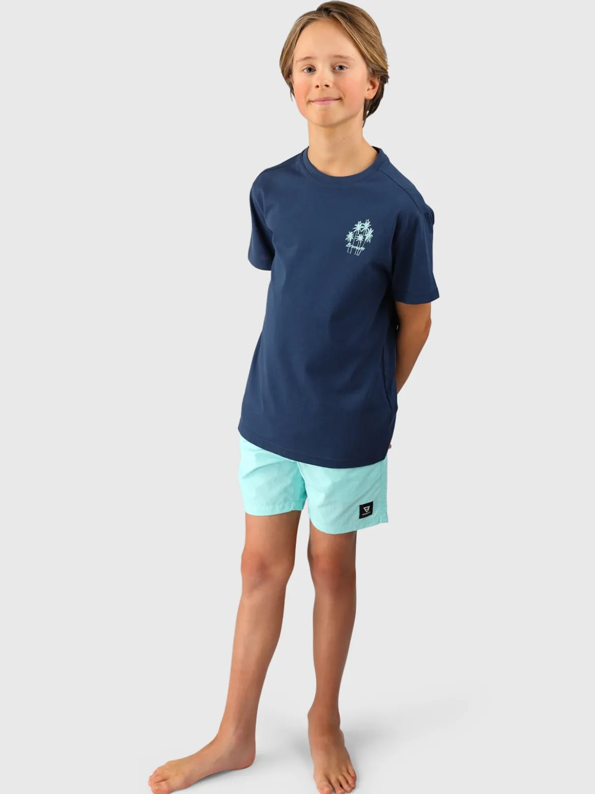Hestey Boys Swim Shorts | Aruba Blue