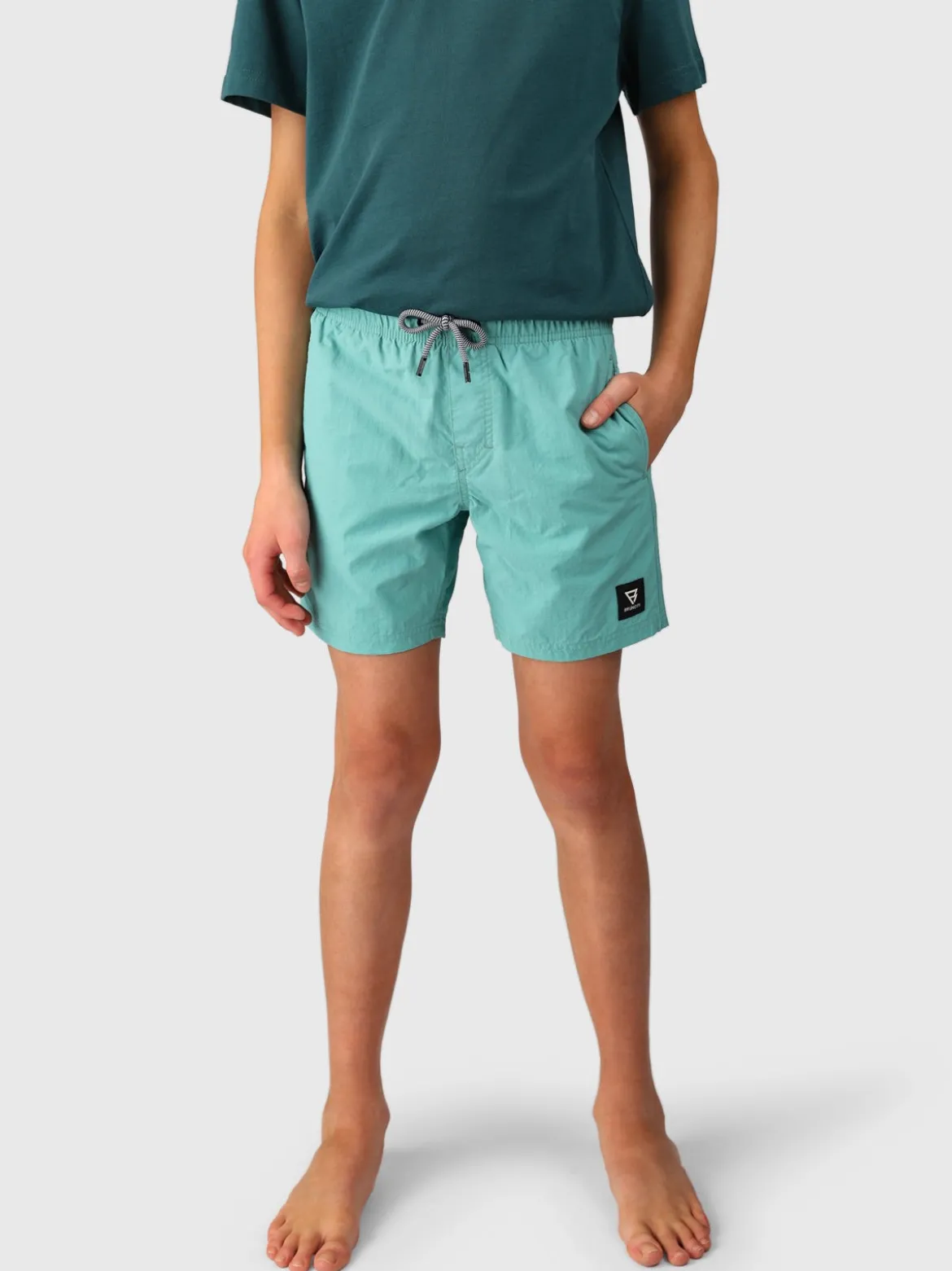 Hestey Boys Swim Shorts | Bottle Green