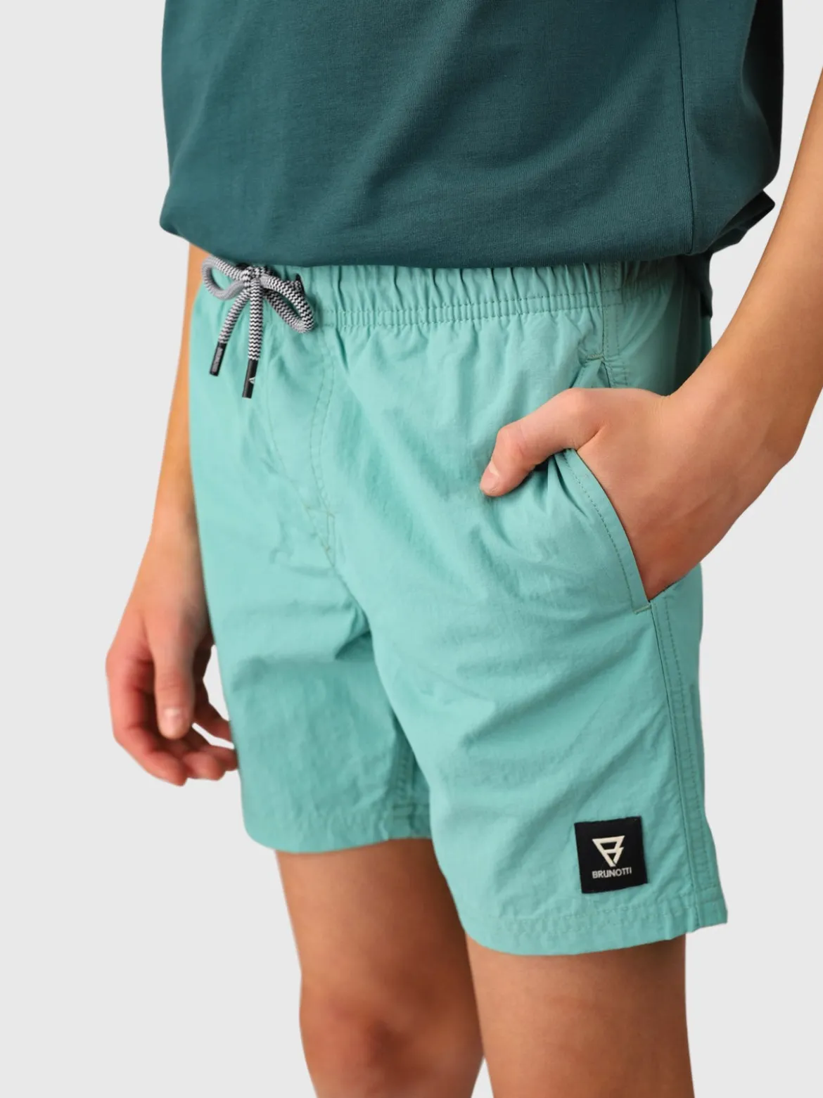 Hestey Boys Swim Shorts | Bottle Green