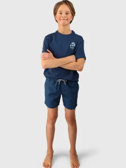 Hestey Boys Swim Shorts | Night Blue