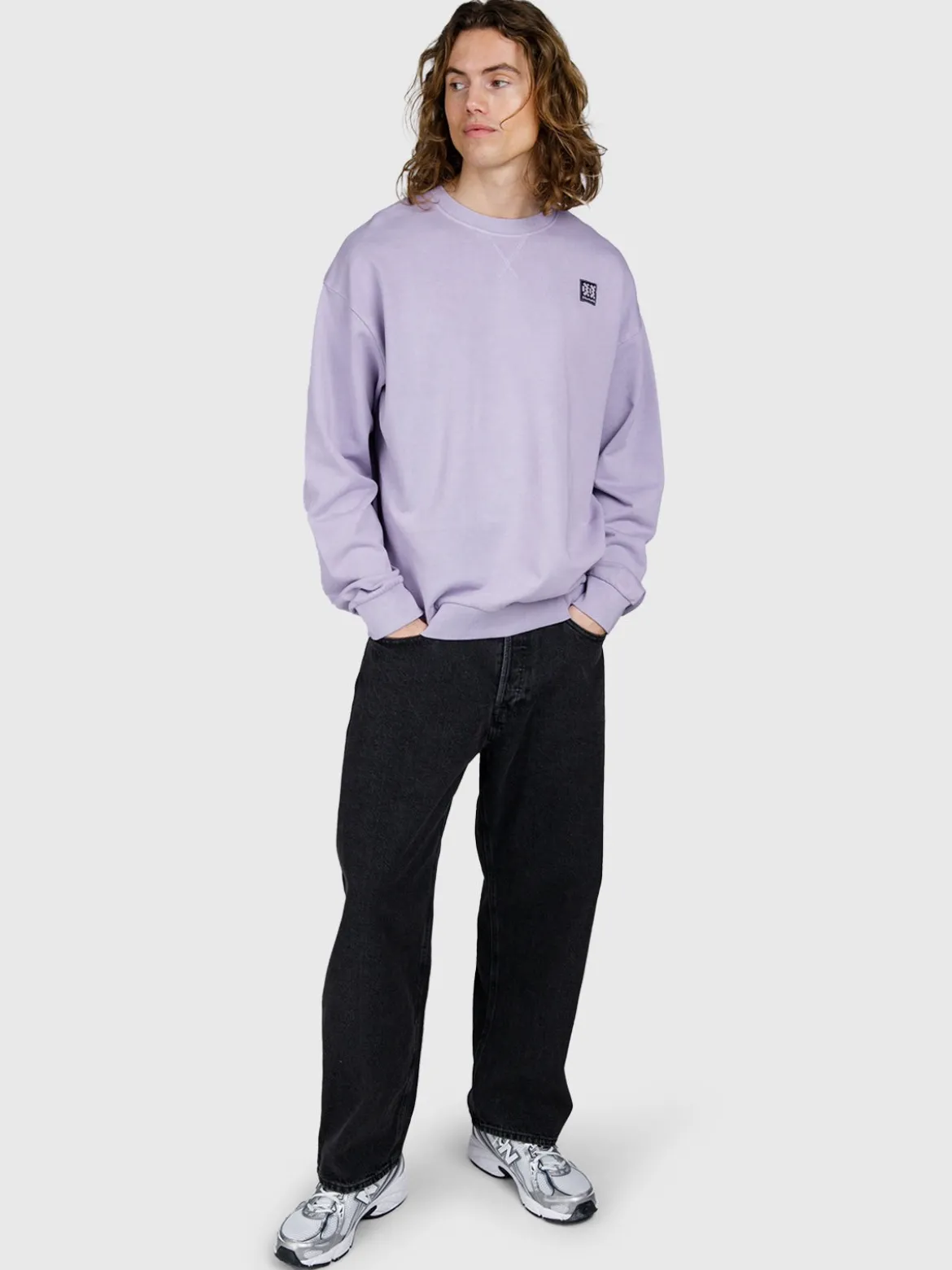 High-95 Heren Sweater | Wisteria