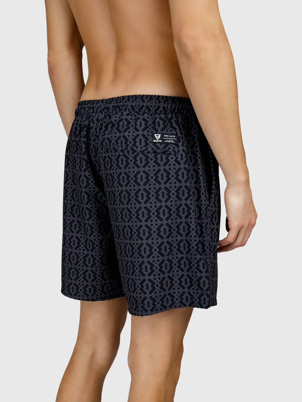 High-95 Heren Swim Shorts | Pirate Black