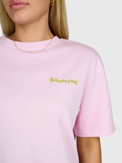 High-95-Print Dames T-shirt | Mauve Mist