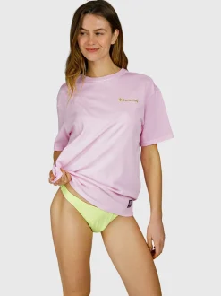 High-95-Print Dames T-shirt | Mauve Mist