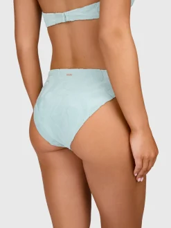 Hollymai-Jacquard Dames Bikini | Aqua Grey