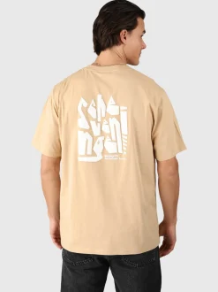 Homeseries-Scheveningen Heren T-shirt | Gember