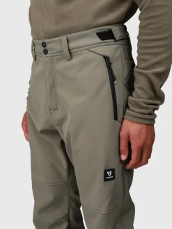 Huygens Heren Softshell Pants | Dusky Green