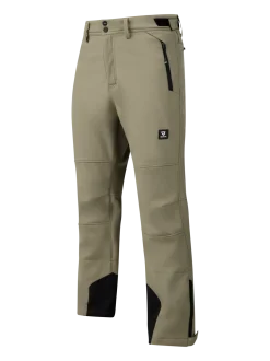 Huygens Heren Softshell Pants | Dusky Green