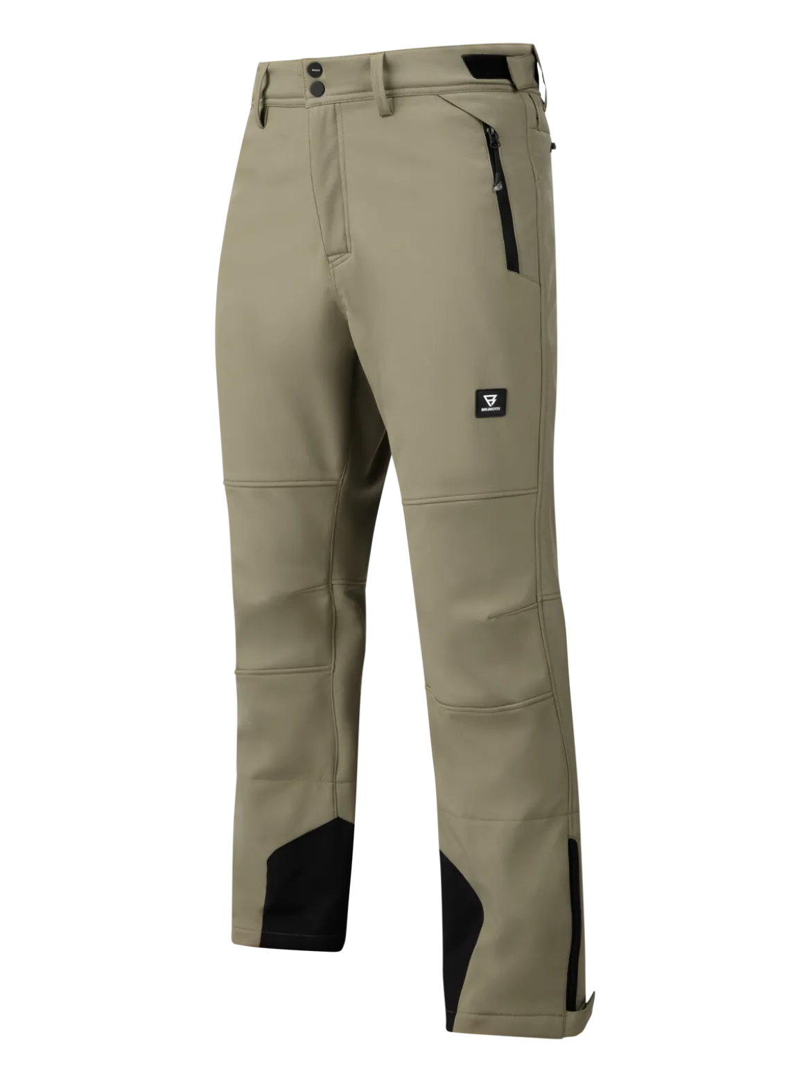 Huygens Heren Softshell Pants | Dusky Green