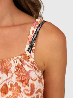 Isla-Paisley Women Dress | Snow