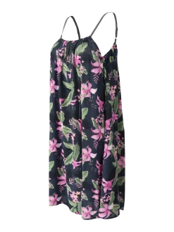 Isla-Tropicana Women Dress | Indigo Blue