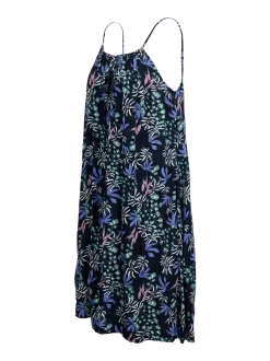 Islayne-Print Dames Dress | Zwart