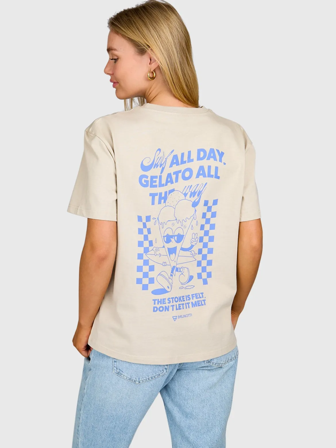 Ittalo Dames T-shirt | Feather Grey