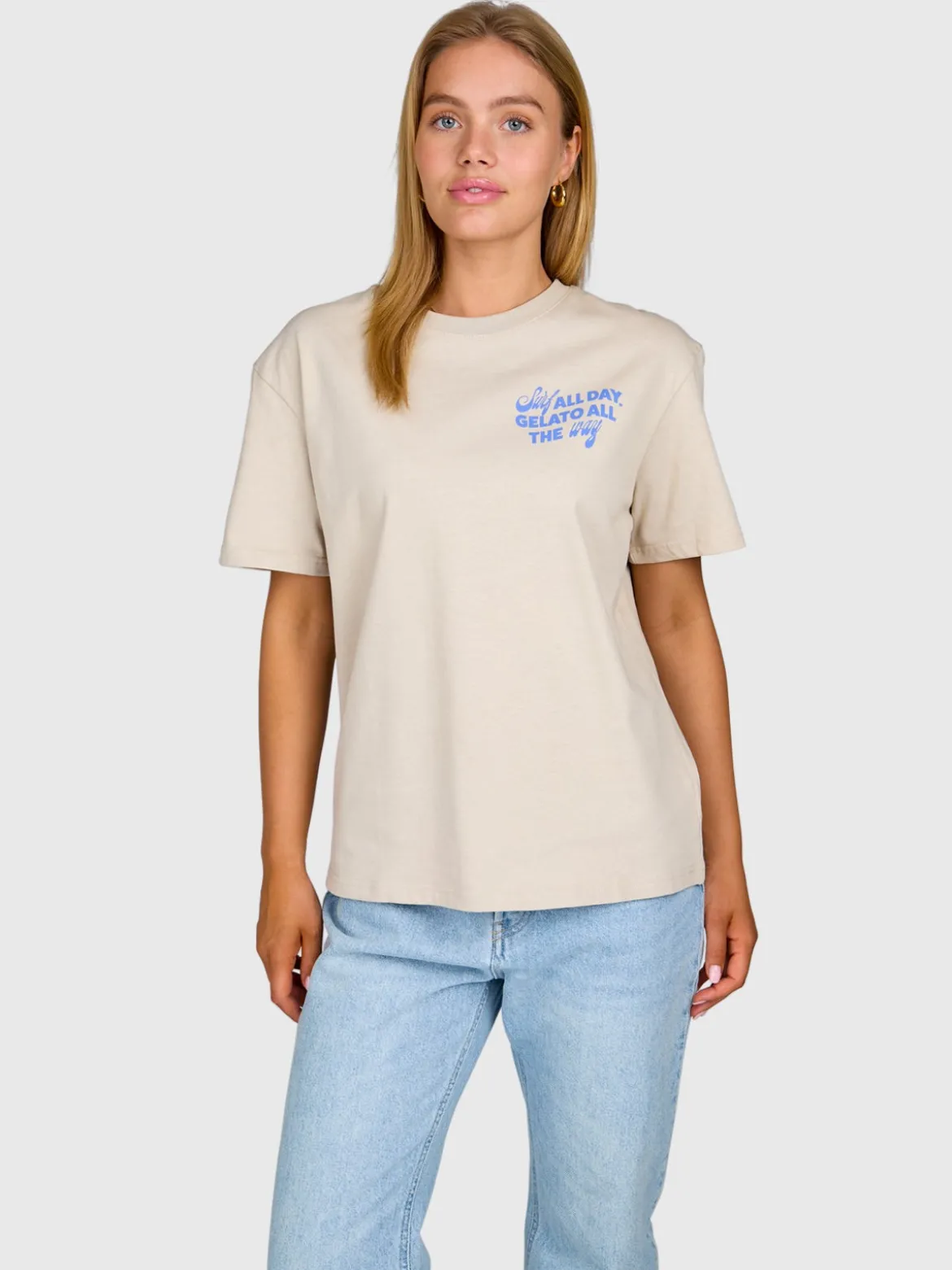 Ittalo Dames T-shirt | Feather Grey