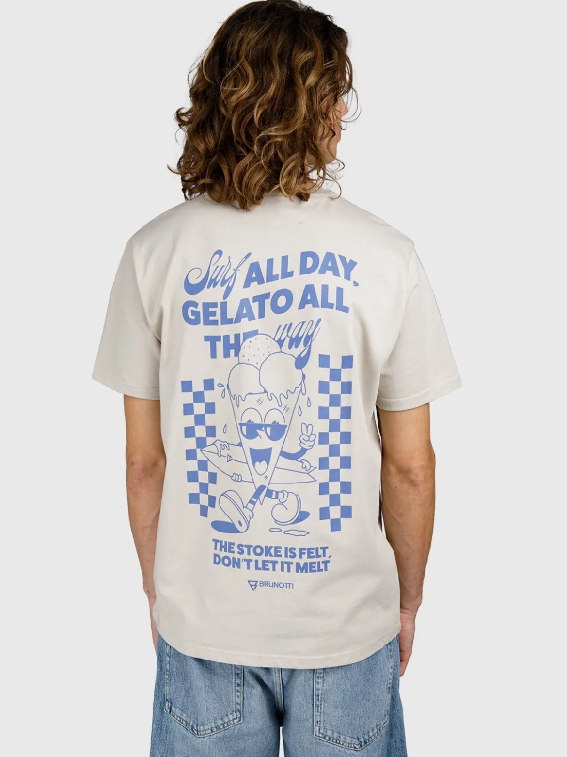 Ittalo Heren T-shirt | Feather Grey