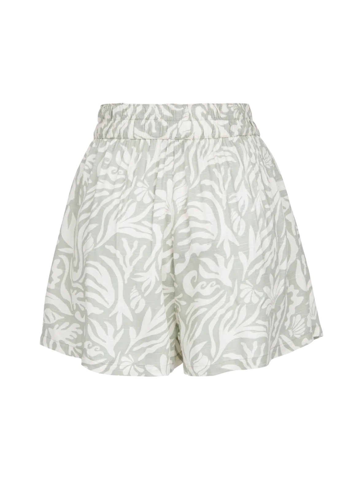 Ize-Print Dames Shorts | Aqua Grey