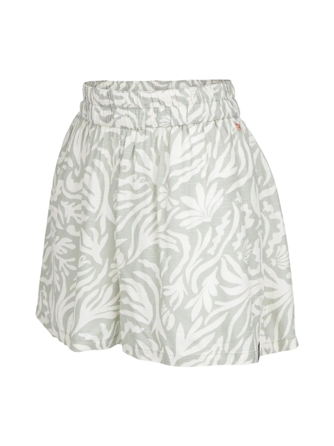 Ize-Print Dames Shorts | Aqua Grey