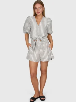 Ize-Stripe Dames Shorts | Snow