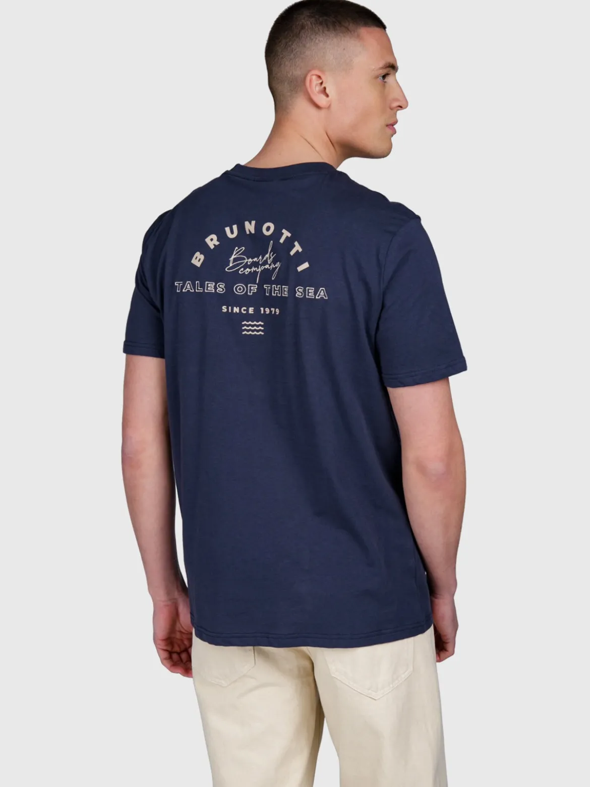 Janusai Heren T-shirt | Indigo Blue