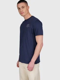 Janusai Heren T-shirt | Indigo Blue
