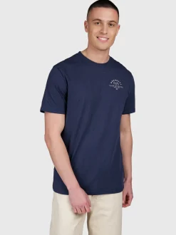 Janusai Heren T-shirt | Indigo Blue