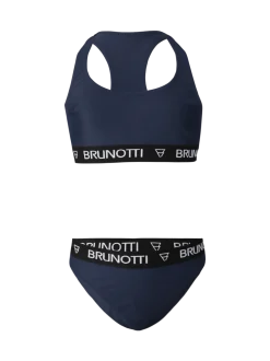 Jazzy Meisjes Sport Bikini Set | Indigo Blue
