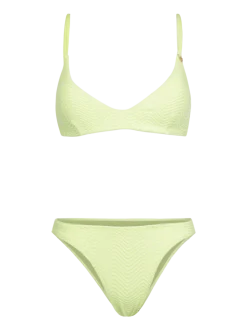 Jezzlee-Chevron Dames Bikini | Daiquiri Green