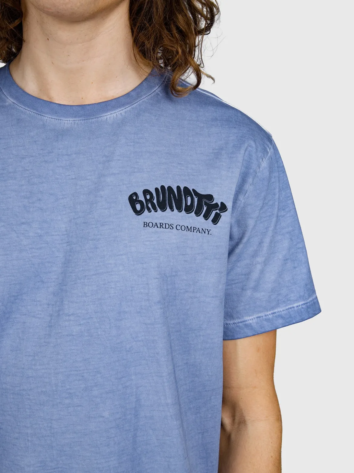 Johnian Heren T-shirt | GrayBlue