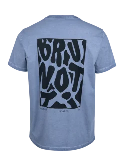 Johnian Heren T-shirt | GrayBlue
