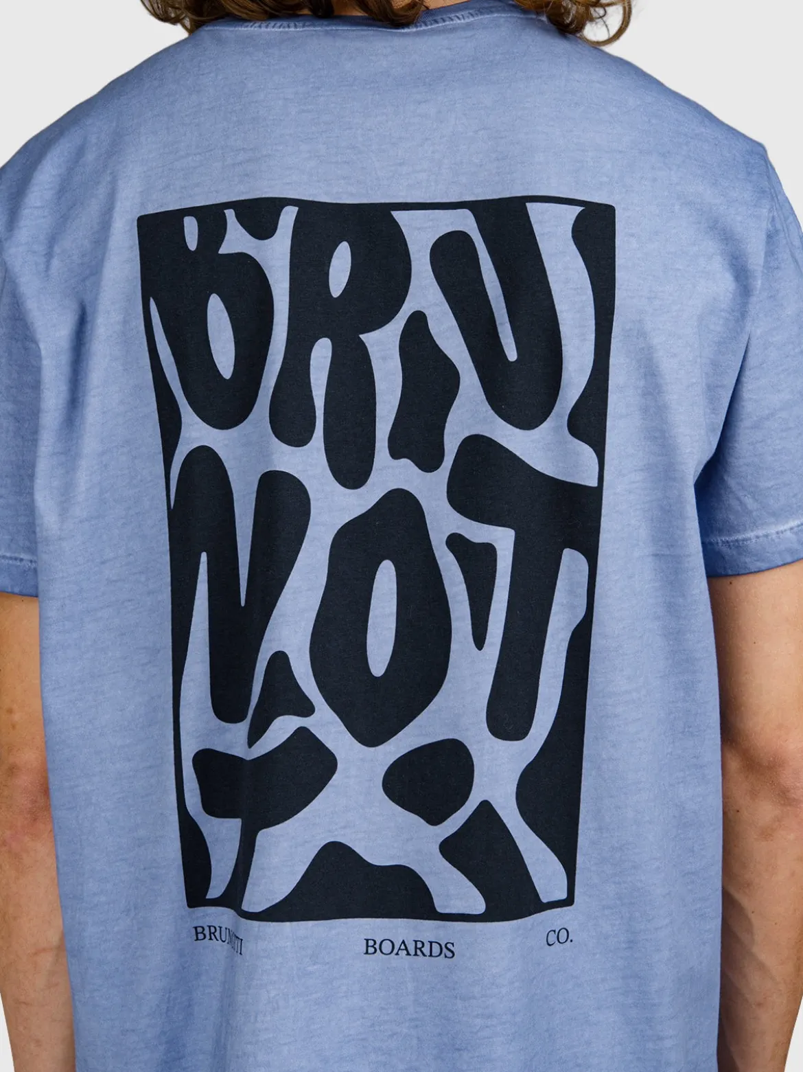 Johnian Heren T-shirt | GrayBlue