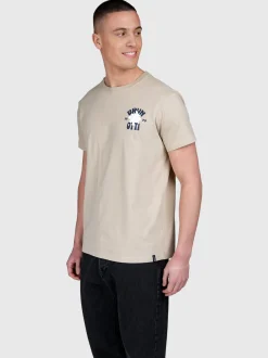 Jondee Heren T-shirt | Feather Grey